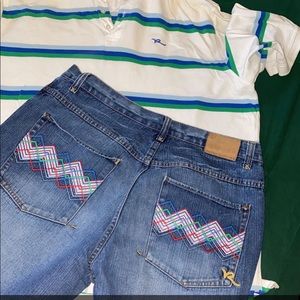 Rocawear outfit shirt 3xl pants 40x32